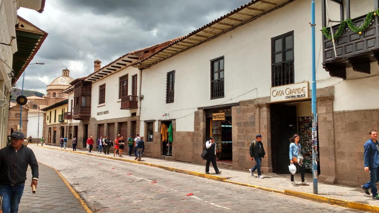 ホテル Casa Grande Colonial Palace クスコ エクステリア 写真